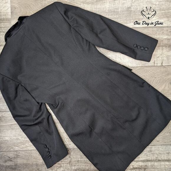 Express Wool Blend Velour Collar Petticoat Jacket Size S - Picture 5 of 5